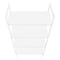 Monarch Specialties Bookshelf, Bookcase, 4 Tier, 48 in.H, Office, Bedroom, White Laminate, White Metal, Contemporary I 7801 - alternate 6